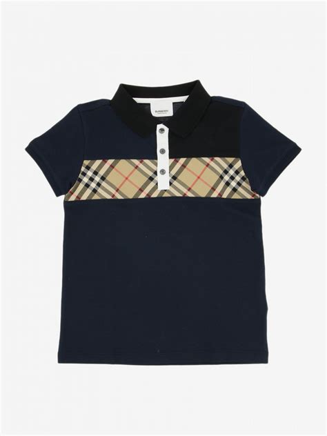 burberry polo baby blue|Burberry baby clothes.